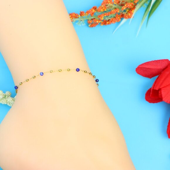 Elegant Handmade Anklet – Perfect for Women & Girls | Ideal Gift Option, DYC1361 - Picture 5 of 10